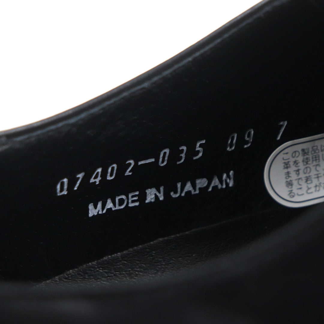 Sanyou Yamachou Leather shoes a7402035 Main: Leather black JUJI mens 7 Used Authentic