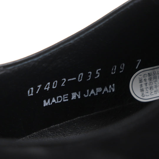 Sanyou Yamachou Leather shoes a7402035 Main: Leather black JUJI mens 7 Used Authentic