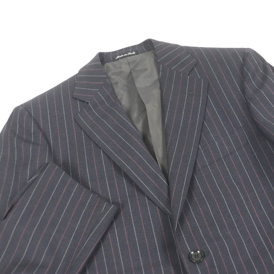 Pal Zileri suit Outer: 100% wool, Lining: 100% cupra Dark gray mens 46 Used Authentic