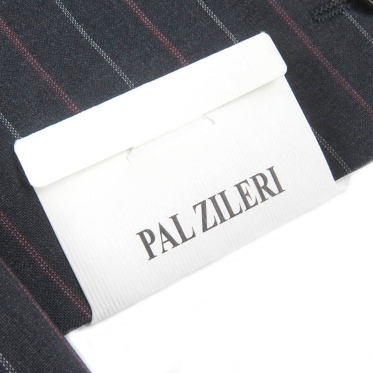 Pal Zileri suit Outer: 100% wool, Lining: 100% cupra Dark gray mens 46 Used Authentic