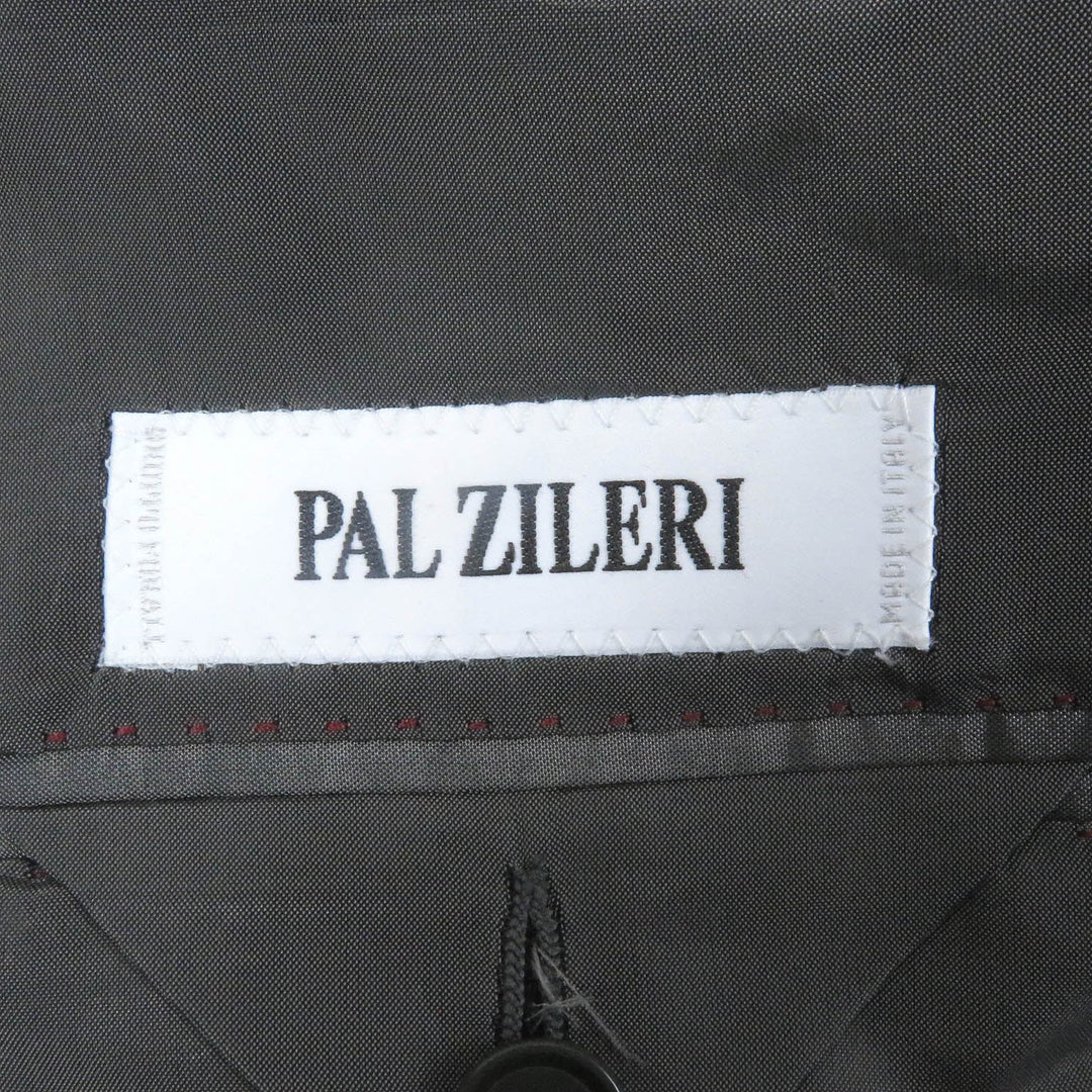 Pal Zileri suit Outer: 100% wool, Lining: 100% cupra Dark gray mens 46 Used Authentic