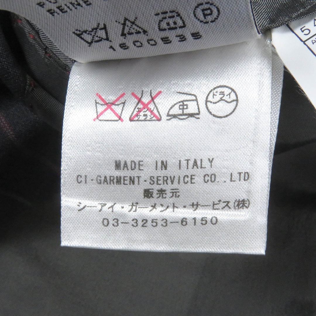 Pal Zileri suit Outer: 100% wool, Lining: 100% cupra Dark gray mens 46 Used Authentic