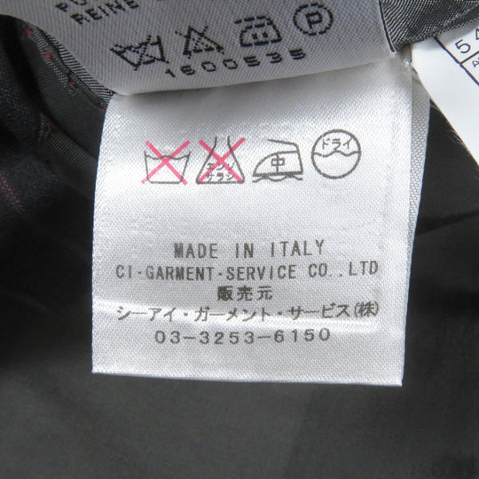 Pal Zileri suit Outer: 100% wool, Lining: 100% cupra Dark gray mens 46 Used Authentic