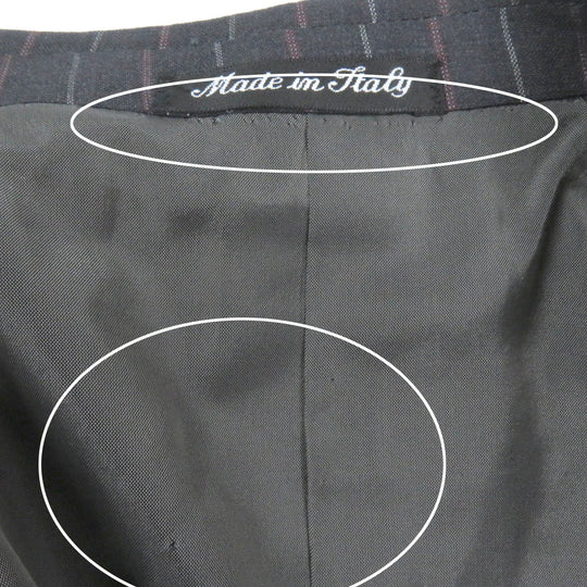 Pal Zileri suit Outer: 100% wool, Lining: 100% cupra Dark gray mens 46 Used Authentic