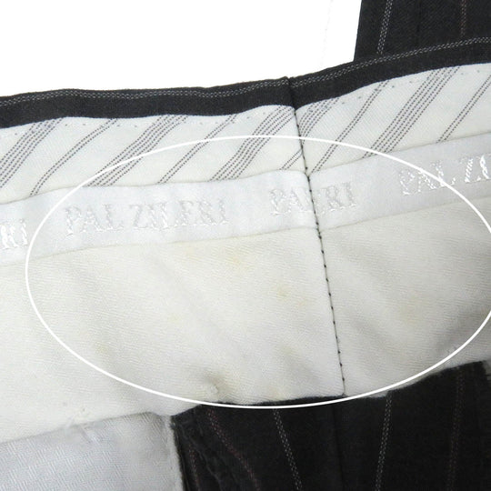 Pal Zileri suit Outer: 100% wool, Lining: 100% cupra Dark gray mens 46 Used Authentic