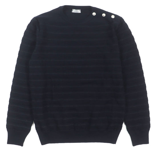 Dior HOMME sweater 963M642KT928 Main: 100% wool Dark navy mens S Used Authentic