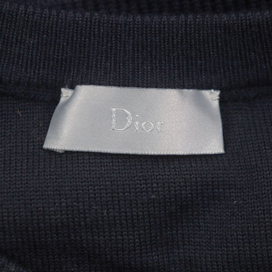 Dior HOMME sweater 963M642KT928 Main: 100% wool Dark navy mens S Used Authentic