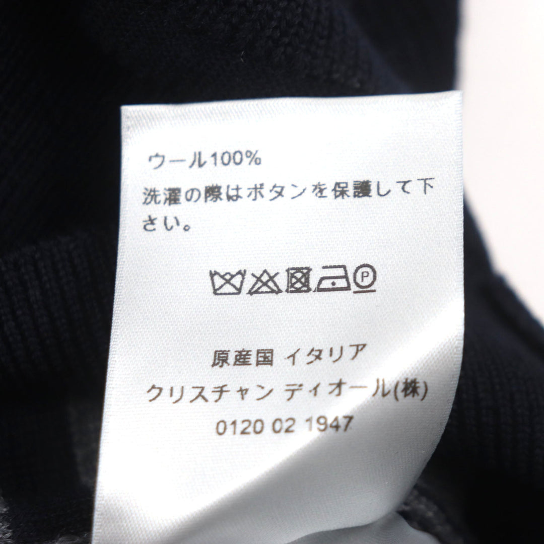 Dior HOMME sweater 963M642KT928 Main: 100% wool Dark navy mens S Used Authentic