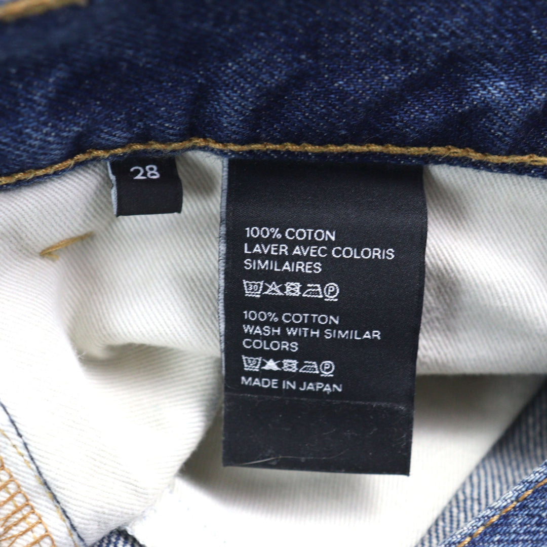 CELINE Denim pants N206 930F 07UW Main: 100% cotton Indigo blue mens 28 Used Authentic