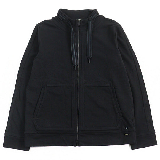 FENDI sweat FY1071 Outer: 100% cotton, Lining: 100% cotton black mens L Used Authentic