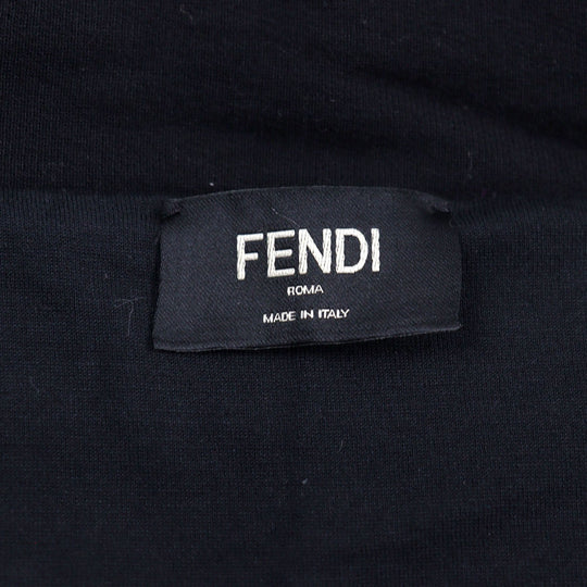 FENDI sweat FY1071 Outer: 100% cotton, Lining: 100% cotton black mens L Used Authentic