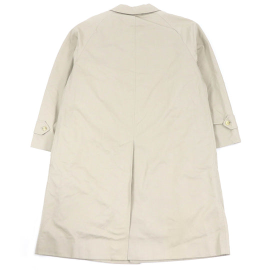 BURBERRY Stainless collar coat Outer: 55% cotton, Outer: 45% polyester, Lining: polyester, Lining: cotton, Lining: 100% wool beige mens 92 170 Used Authentic