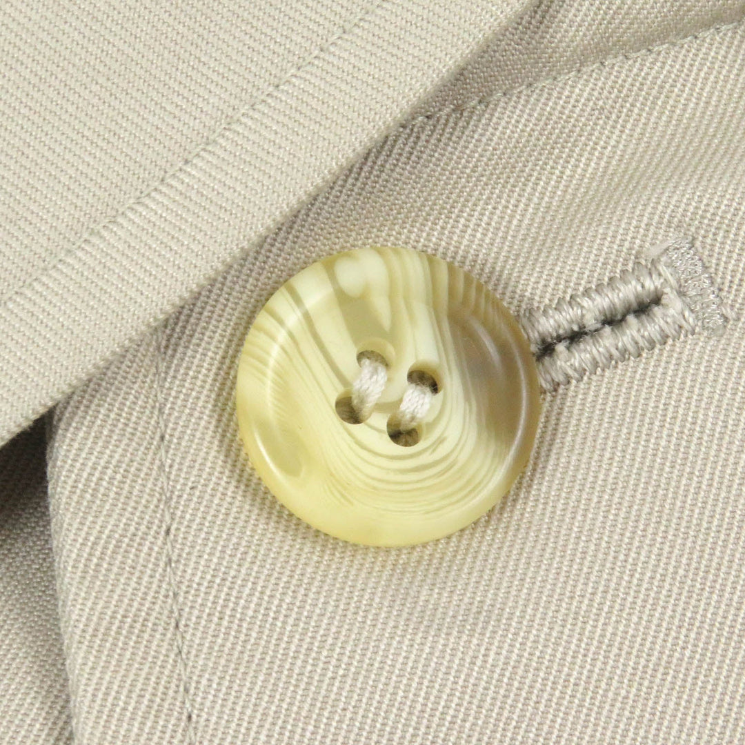 BURBERRY Stainless collar coat Outer: 55% cotton, Outer: 45% polyester, Lining: polyester, Lining: cotton, Lining: 100% wool beige mens 92 170 Used Authentic