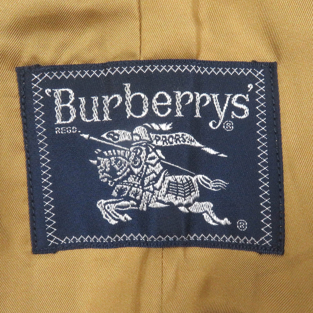 BURBERRY Stainless collar coat Outer: 55% cotton, Outer: 45% polyester, Lining: polyester, Lining: cotton, Lining: 100% wool beige mens 92 170 Used Authentic
