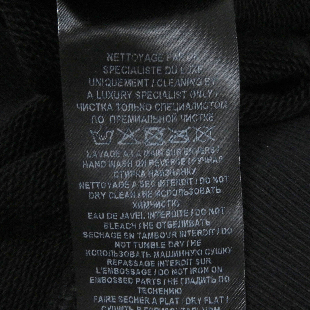 BALMAIN sweat cotton black mens S Used Authentic
