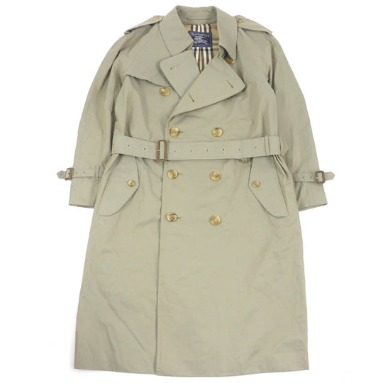 BURBERRY trench coat Main: 100% cotton iridescent mens 48 Used Authentic