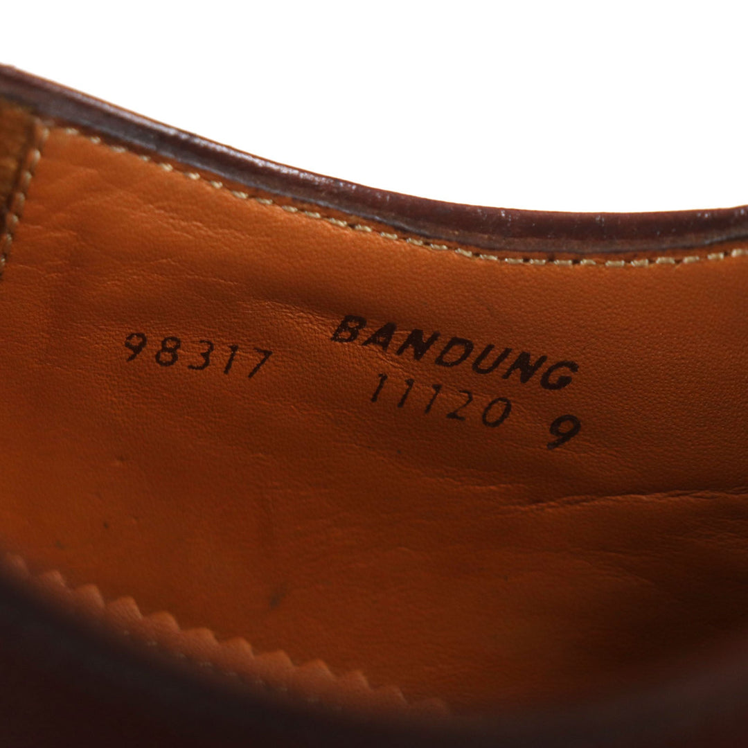 JALAN SRIWIJAYA Leather shoes 98317 Main: Leather Brown mens 9 Used Authentic