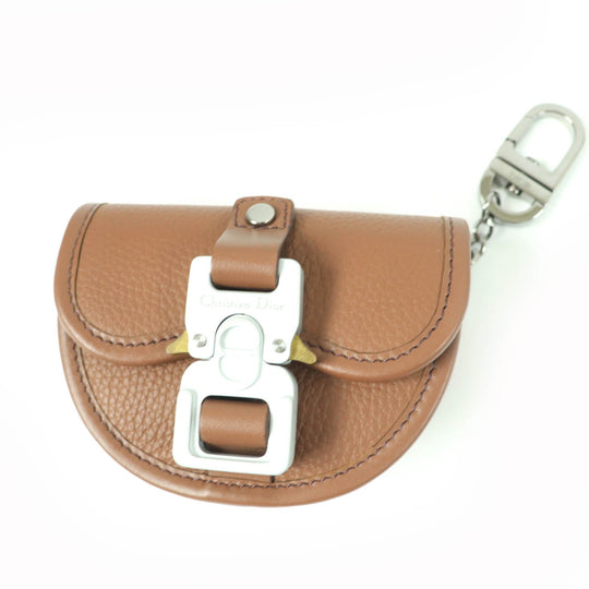Dior HOMME Pouch 10-BO-0293 Main: Leather Brown Gallop Nano Pouch mens Used Authentic
