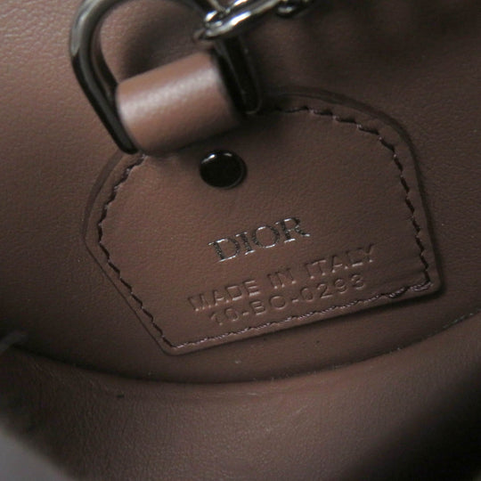 Dior HOMME Pouch 10-BO-0293 Main: Leather Brown Gallop Nano Pouch mens Used Authentic