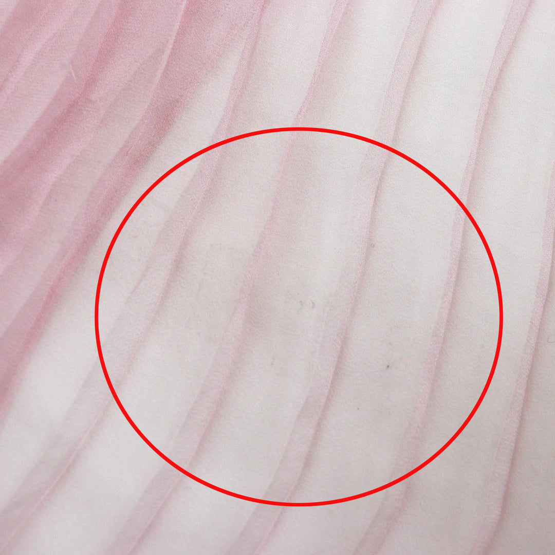 GUCCI Long skirt 760862 Main: 100% silk, Main: 62% cotton, Main: 29% wool, Main: 9% nylon, Lining: 100% rayon pink Women 42 Used Authentic