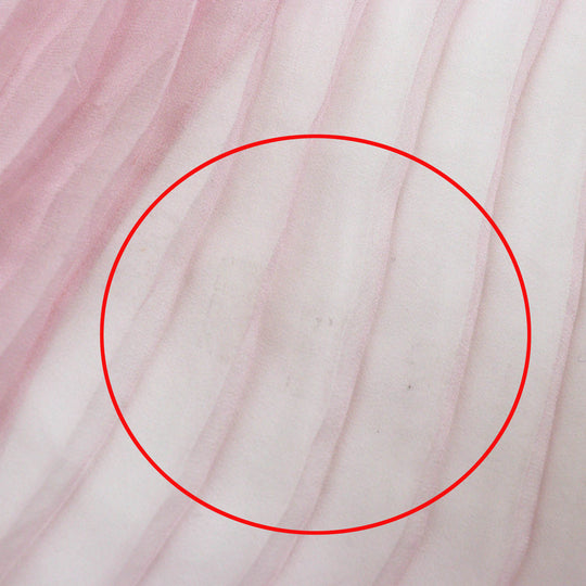 GUCCI Long skirt 760862 Main: 100% silk, Main: 62% cotton, Main: 29% wool, Main: 9% nylon, Lining: 100% rayon pink Women 42 Used Authentic