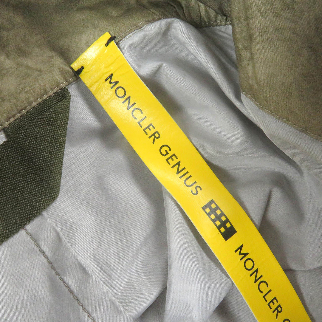 MONCLER GENIUS 2 Nylon jacket Main: 100% nylon khaki CHAHIZ mens 1 Used Authentic