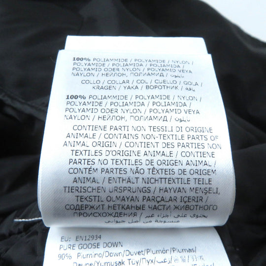 MONCLER down coat Outer: 100% nylon, Part: 75% wool, Part: 25% nylon, Lining: 100% nylon, Part: 100% nylon black VIBURNUM Women 00 Used Authentic