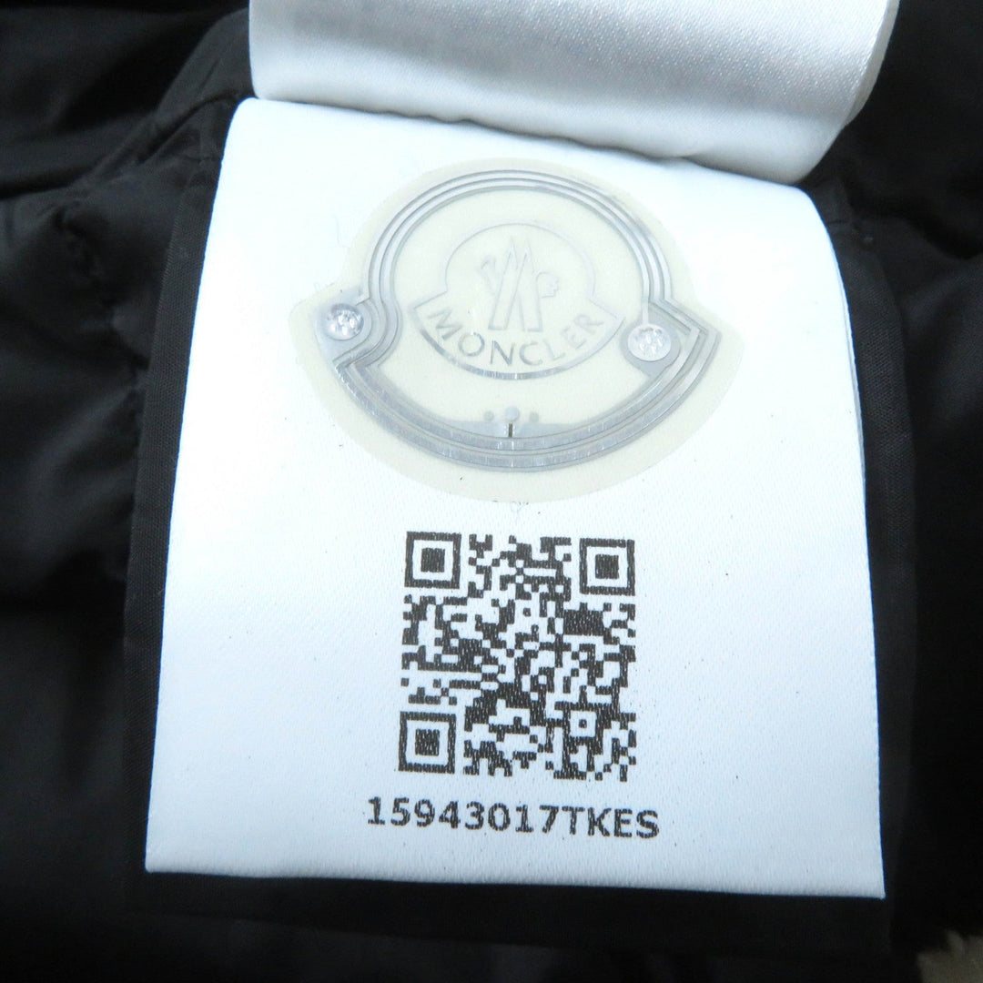MONCLER down coat Outer: 100% nylon, Part: 75% wool, Part: 25% nylon, Lining: 100% nylon, Part: 100% nylon black VIBURNUM Women 00 Used Authentic