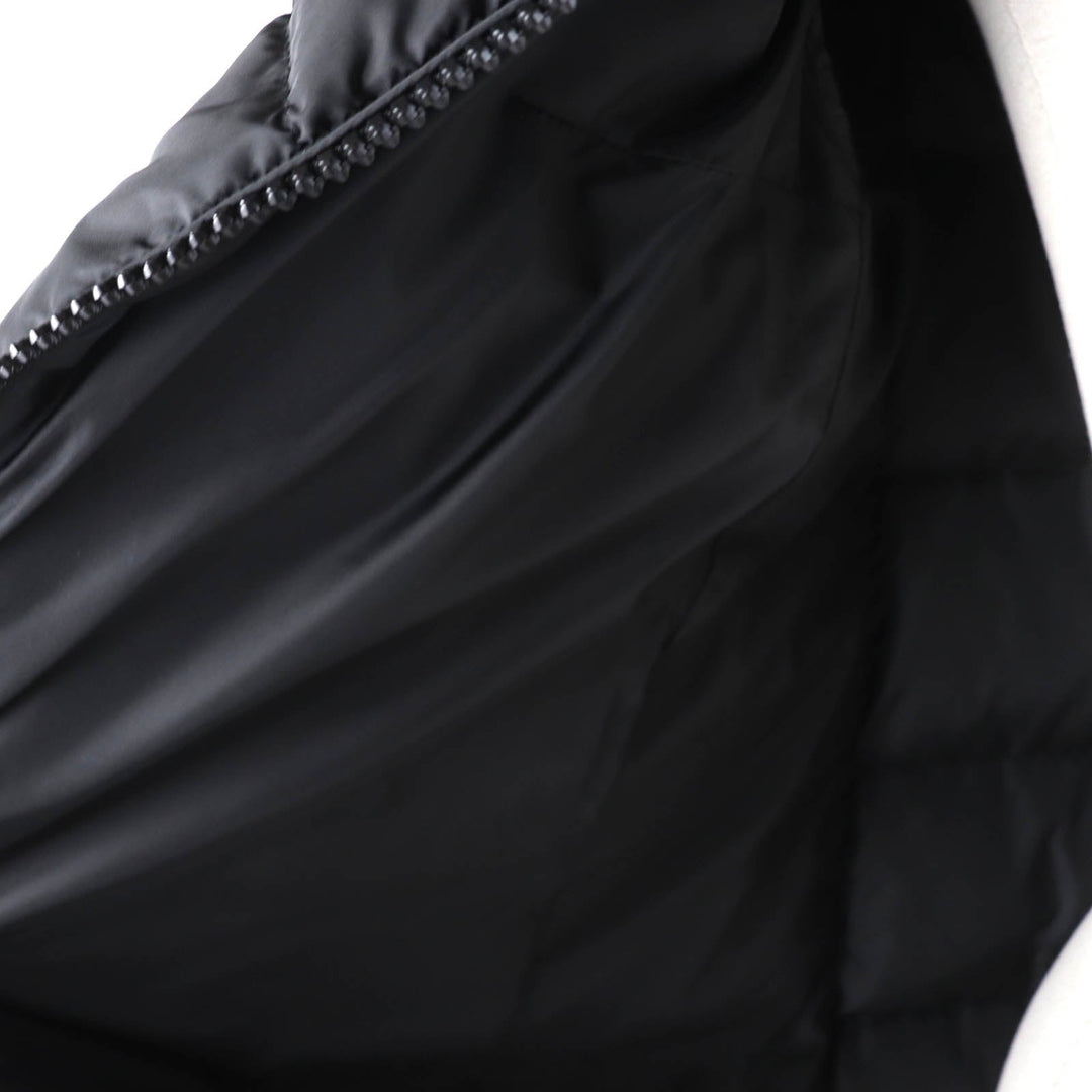 MONCLER down coat Outer: 100% nylon, Part: 75% wool, Part: 25% nylon, Lining: 100% nylon, Part: 100% nylon black VIBURNUM Women 00 Used Authentic