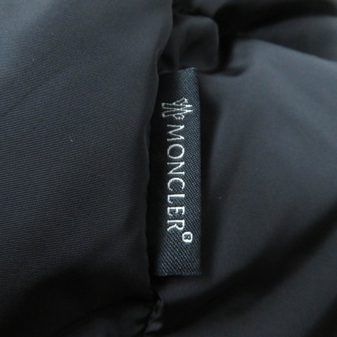 MONCLER down coat Outer: 100% nylon, Part: 75% wool, Part: 25% nylon, Lining: 100% nylon, Part: 100% nylon black VIBURNUM Women 00 Used Authentic