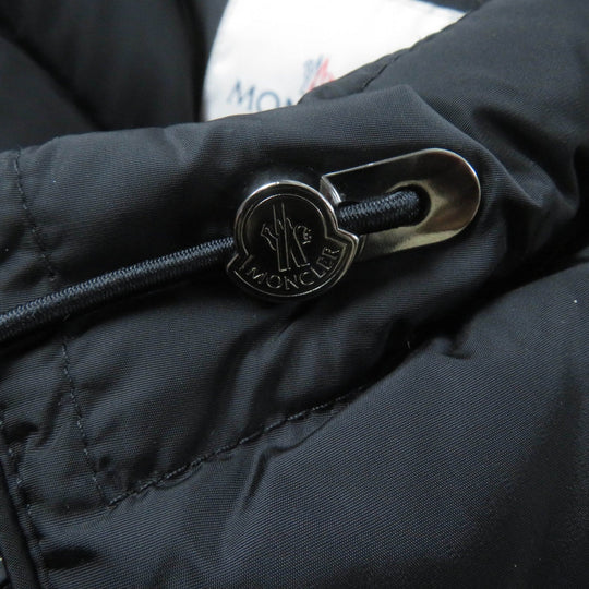 MONCLER down coat Outer: 100% nylon, Part: 75% wool, Part: 25% nylon, Lining: 100% nylon, Part: 100% nylon black VIBURNUM Women 00 Used Authentic
