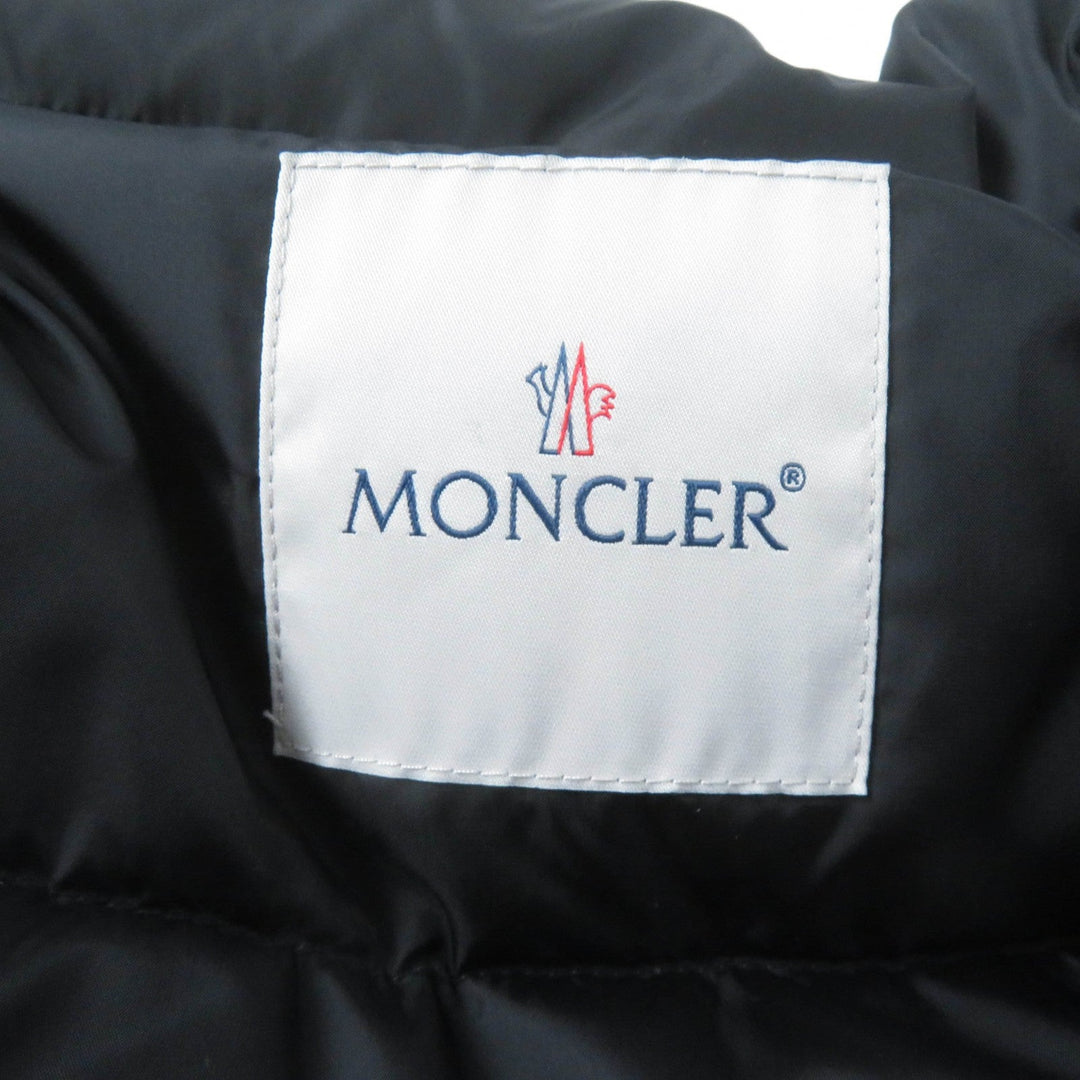 MONCLER down coat Outer: 100% nylon, Part: 75% wool, Part: 25% nylon, Lining: 100% nylon, Part: 100% nylon black VIBURNUM Women 00 Used Authentic