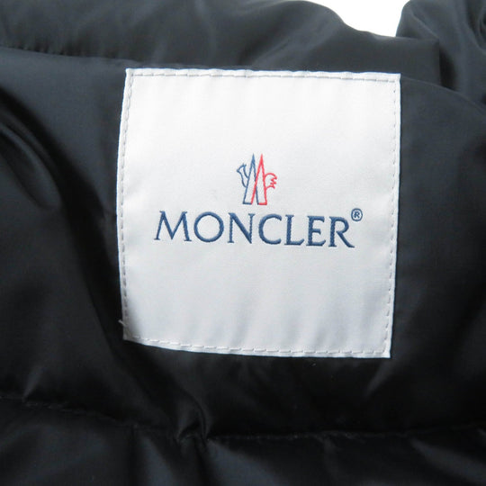 MONCLER down coat Outer: 100% nylon, Part: 75% wool, Part: 25% nylon, Lining: 100% nylon, Part: 100% nylon black VIBURNUM Women 00 Used Authentic
