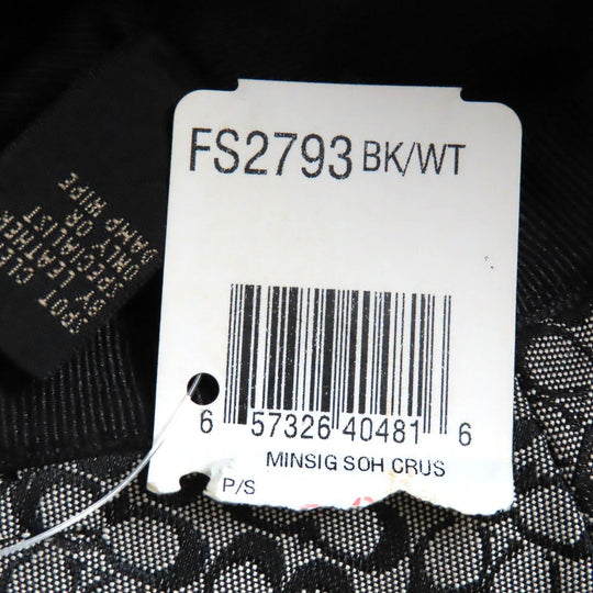 COACH hat 2793 Outer: 70% polyester, Outer: 30% cotton, Lining: 100% polyester Black Grey Women Used Authentic