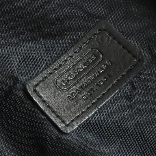 COACH hat 2793 Outer: 70% polyester, Outer: 30% cotton, Lining: 100% polyester Black Grey Women Used Authentic