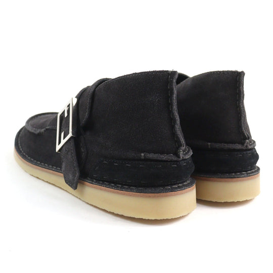 FENDI boots FL1499 Main: Suede leather Dark brown mens 5 Used Authentic