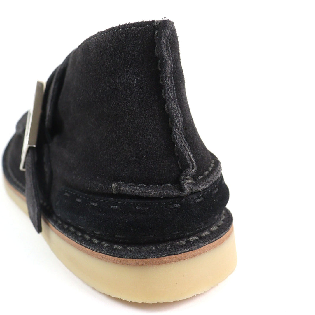 FENDI boots FL1499 Main: Suede leather Dark brown mens 5 Used Authentic
