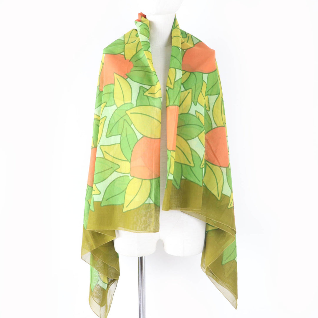 HERMES scarf Main: 100% cotton multicolor Women Used Authentic
