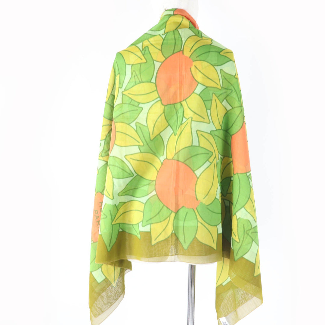 HERMES scarf Main: 100% cotton multicolor Women Used Authentic
