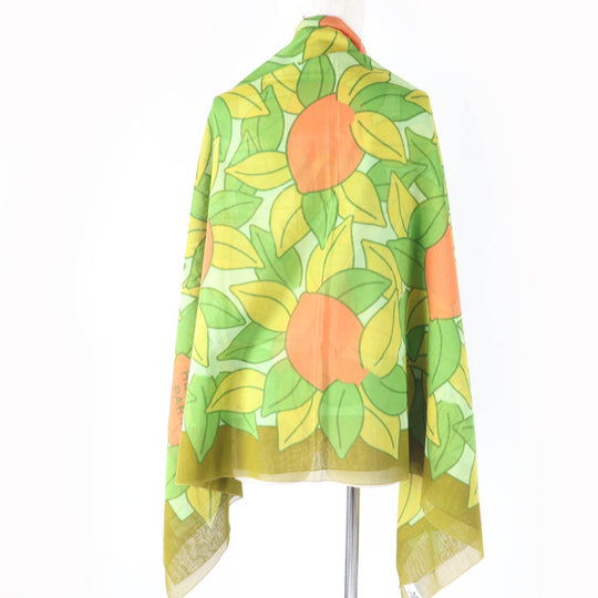 HERMES scarf Main: 100% cotton multicolor Women Used Authentic