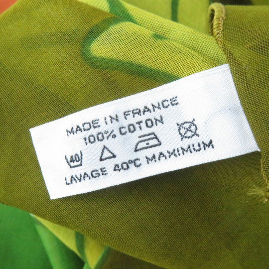 HERMES scarf Main: 100% cotton multicolor Women Used Authentic