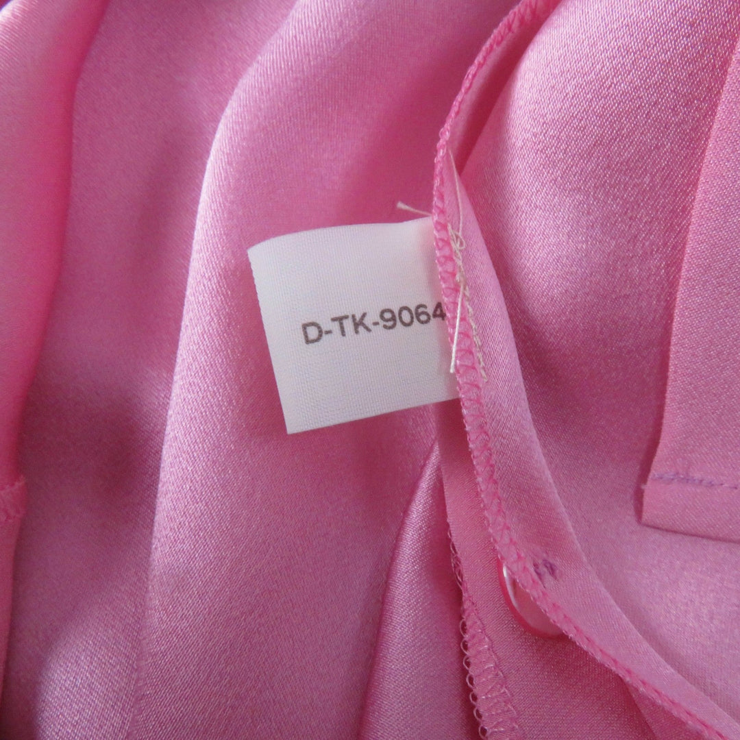 CHANEL Long sleeve shirt silk pink No size listed