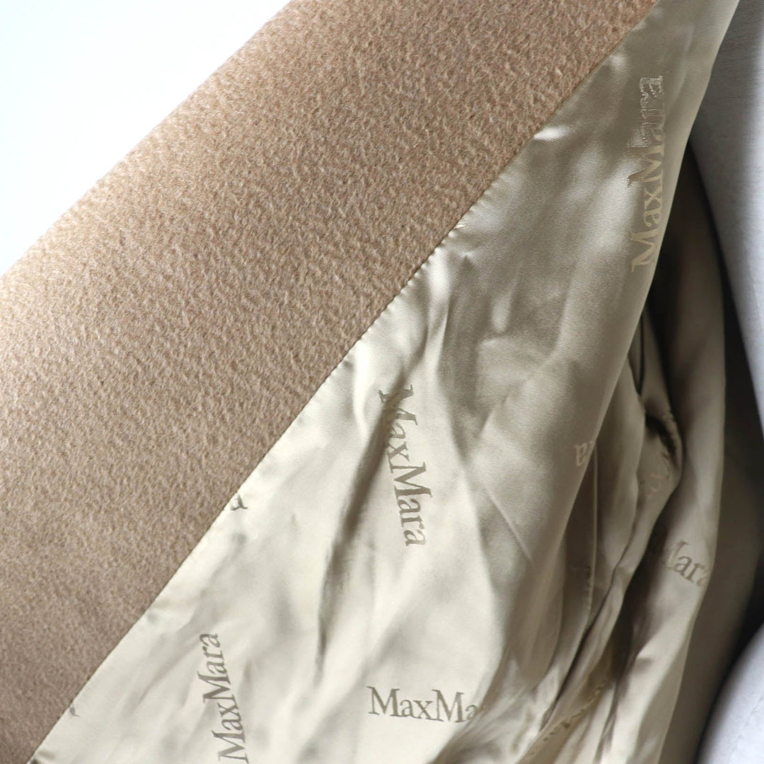 MAX MARA coat 108611730 Outer: 100% camel, Lining: 100% viscose (rayon) Camel Women 44 Used Authentic