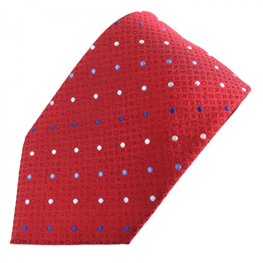 LOUIS VUITTON tie M77726 silk Red type