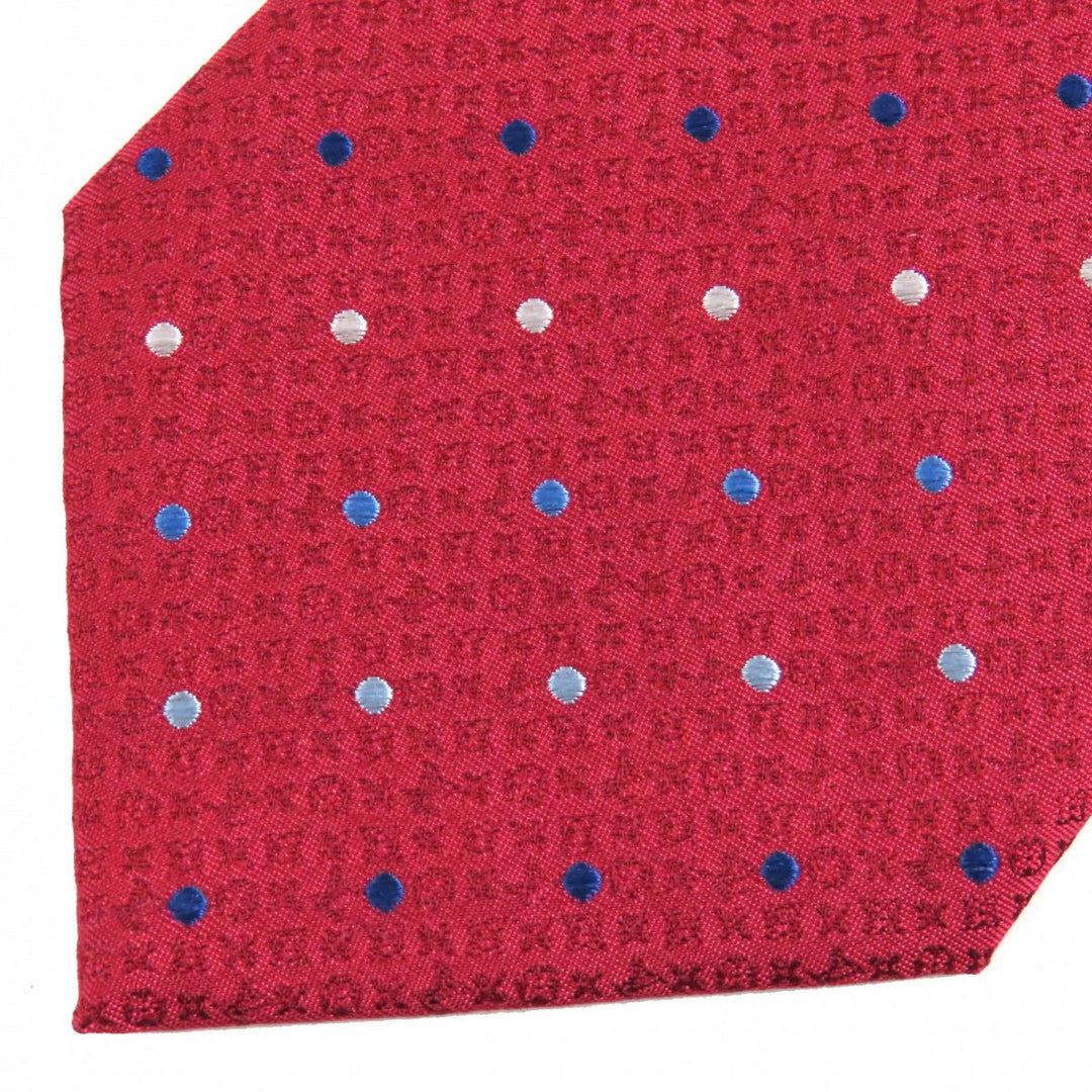 LOUIS VUITTON tie M77726 silk Red type