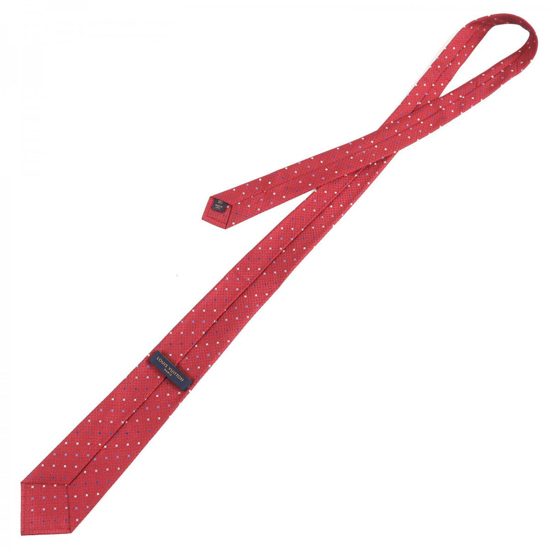 LOUIS VUITTON tie M77726 silk Red type