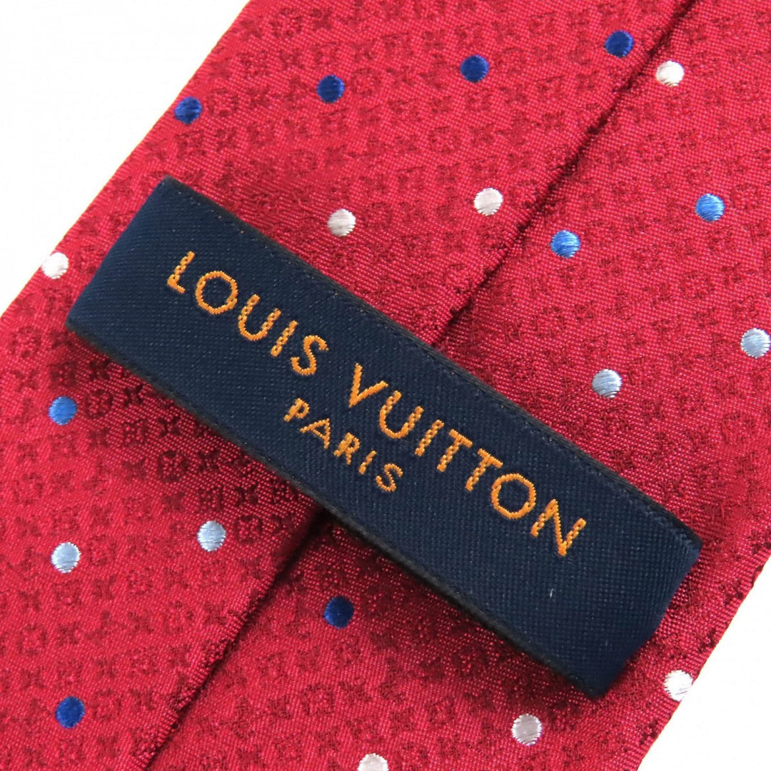 LOUIS VUITTON tie M77726 silk Red type