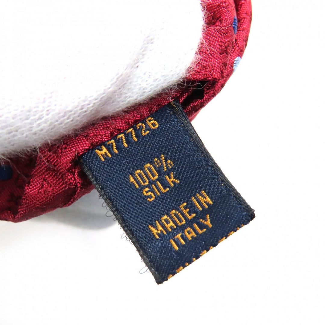 LOUIS VUITTON tie M77726 silk Red type
