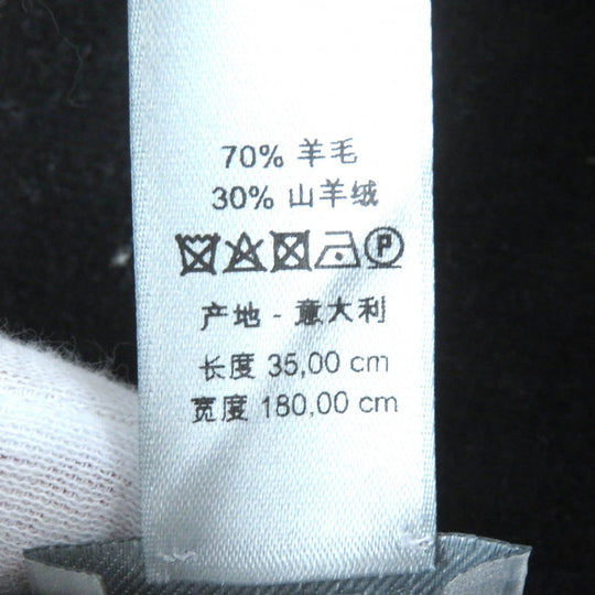 Dior HOMME Stall 01E0007A0327 Main: 70% wool, Main: 30% cashmere Gray black mens Used Authentic