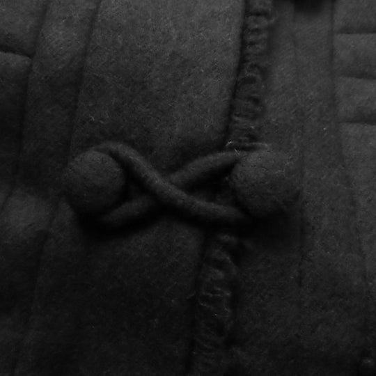 CHANEL coat P28956 06A Outer: 100% wool, Lining: 100% silk black Women 36 Used Authentic